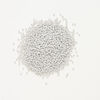 Seed bead, Preciosa Ornela Czech glass, 1pkg500g, 2.8-3.2mm rocaille, opaque matte terra dyed stone dust chalkwhite (06441) image number 1