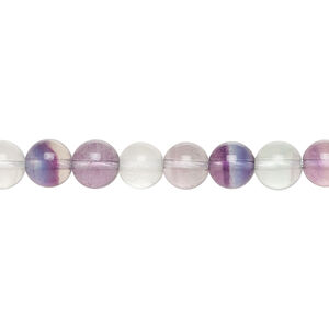 Rainbow fluorite 1pkg1, round bead natural 15.5-16 inch 6mm
