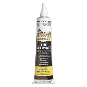 Adhesive 1pkg1 Aleene's&reg; THE ULTIMATE&reg; Multi-Surface Glue, 1.5 fl oz tube.