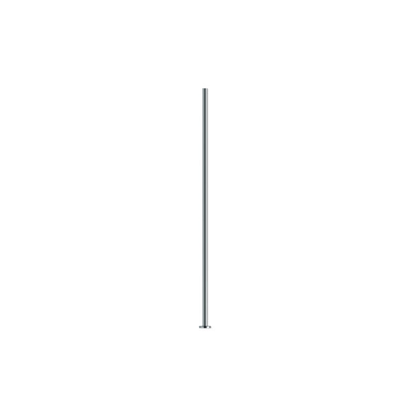 Head pin, gunmetal-plated brass, 1 inch, 24 gauge. Sold per pkg of 500. image number 0