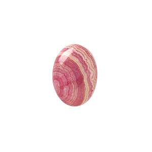 Rhodochrosite 1pkg1, calibrated oval cab natural 18x13mm