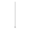 Head pin 1pkg10 sterling silver, 1.5 inch / 2mm ball tip, 21 gauge image number 1