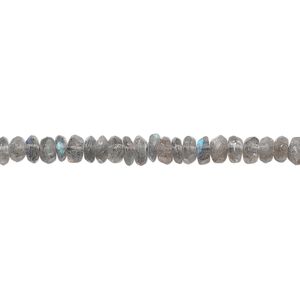Labradorite 1pkg1, hand-cut faceted rondelle bead natural 15.5-16 inch 4x2mm