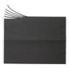 Adhesive strip, Art Edge™, EVA foam, black, 2mm. Sold per 10-inch sheet. image number 0
