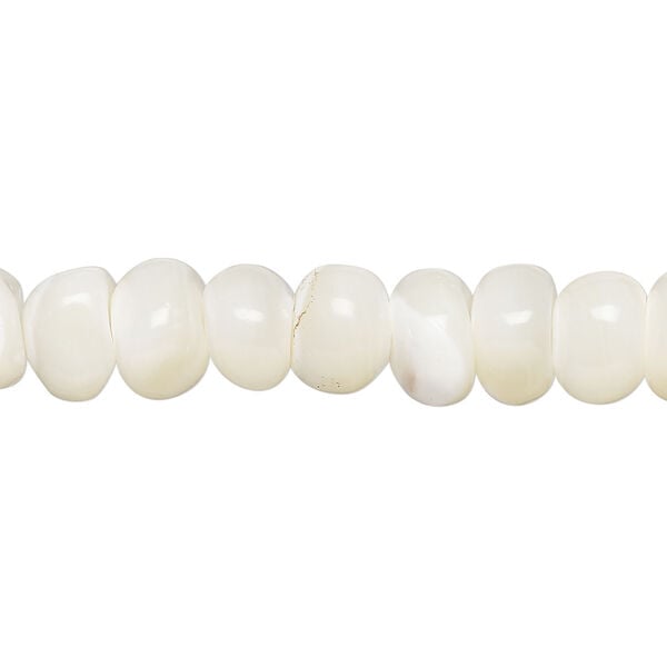 Gold lip / mother-of-pearl shell 1pkg1, nugget bead 15 inch mini to small image number 0