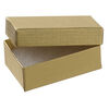 Box 1pkg10, paper and "cotton" filled, gold, 2-1/2 x 1-1/2 x 7/8 inches rectangle image number 1