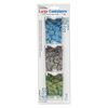 Organizer, Large Containers™, Bead Storage Solutions™, plastic, clear and opaque off-white, 3 x 2 x 1-1/8 inches. Sold per 3-piece set. image number 2