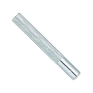 Rivet setter, steel, 3 inches with textured grip. Sold individually.