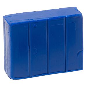 Polymer clay, Sculpey® PREMO, ultramarine blue hue. Sold per 2-ounce bar.