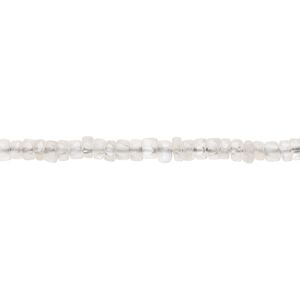 Grey moonstone 1pkg1, hand-cut faceted rondelle bead natural 15 inch 3x1mm-4x3mm