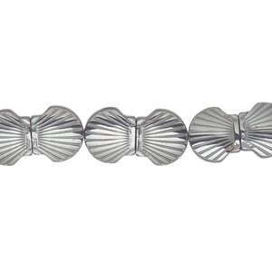 Hemalyke™ 1pkg1, clamshell bead 15.5-16 inch 9x8mm