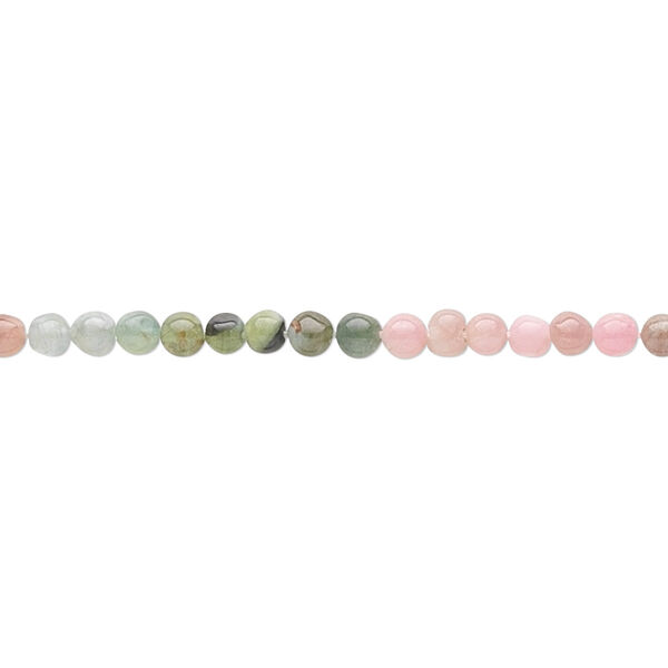 Bead, multi-tourmaline (natural), 2-3mm hand-cut round, C- grade, Mohs hardness 7 to 7-1/2. Sold per 14-inch strand. image number 0