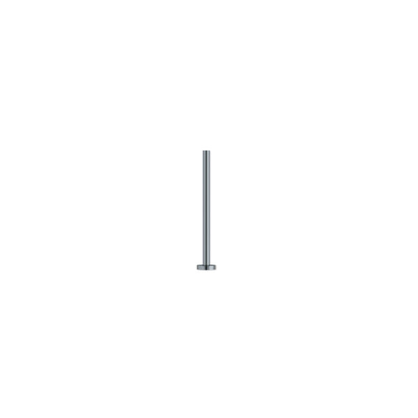 Head pin, gunmetal-plated brass, 1-1/2 inches, 21 gauge. Sold per pkg of 100. image number 0