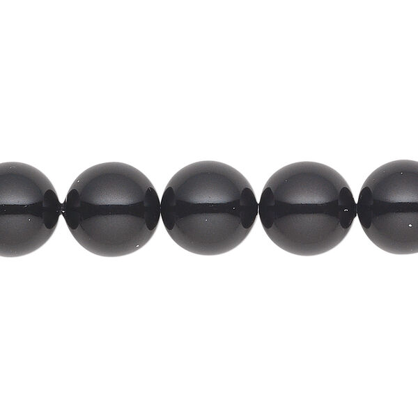 Pearl 25pk mystic black, Crystal Passions® 10mm gemcolors round 5810 image number 0