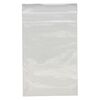 Bag, Tite-Lip™, anti-tarnish plastic, transparent clear, 4x6-inch top zip. Sold per pkg of 1,000. image number 1