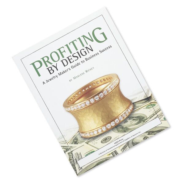 Book, "Profiting by Design: A Jewelry Maker's Guide to Business Success" by Marlene Richey. Sold individually. image number 0