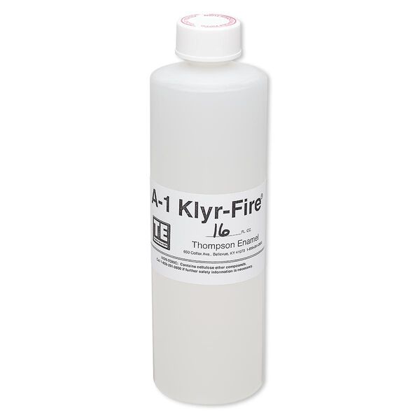 Holding medium, Thompson Enamel A-1 Klyr-Fire®, pkg/16-ounce bottle. image number 0