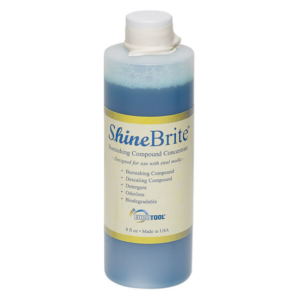 Burnishing compound concentrate, ShineBrite™, blue. Sold per 8-ounce bottle. image number 0