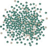 Flat back 1pkg1440 Caribbean green foil back, Swarovski&reg; ReCreated&trade;, 1.7-1.9mm rose round SS5 2058 image number 0