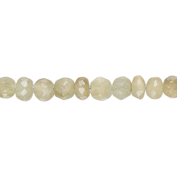 Multi-beryl 1pkg1, hand-cut faceted rondelle bead 14 inch 5x3mm-7x6mm image number 0