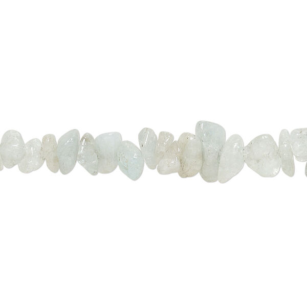 Aquamarine 1pkg1, chip bead C- grade, 15 inch small image number 0