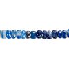 Bead 1pkg1 afghanite, 6x3mm-7x4mm hand-cut faceted rondelle B grade, 15.5-16 inch natural shaded image number 1
