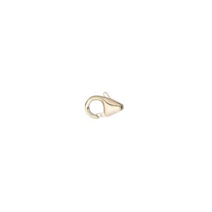 Clasp lobster claw 1pkg1 14Kt gold-filled, 8x5mm round, 1-strand
