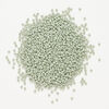 Seed bead, Preciosa Ornela Czech glass, 1pkg50g, 2.8-3.2mm rocaille, opaque matte terra dyed lichen chalkwhite (06452) image number 1