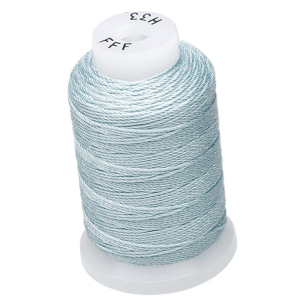 Thread, Purely Silk™, pale green, size FFF. Sold per 92-yard spool. image number 0