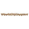 Freshwater pearl 1pkg1, top-drilled freeform, 14 inch iris gold 9x6mm-14x7mm cultured image number 1