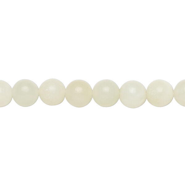 Bead, sea green new "jade" (serpentine) (natural), light to medium, 6mm round, B grade, Mohs hardness 2-1/2 to 6. Sold per 15-1/2" to 16" strand. image number 0