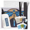 Sabrina Frey Bead Mosaic™ Starter Kit, glass / medium-density fiberboard / glue, pkg/1, multicolored, 8x10 inches with "Dragonfly" design. image number 1