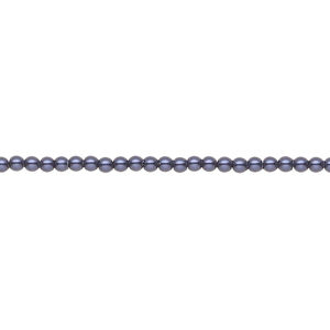 Pearl 1pkg100 iris, Crystal Passions&reg; 2mm round 5810