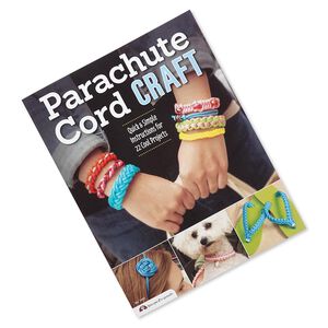 Book, "Parachute Cord Craft: Quick & Simple Instructions for 22 Cool Projects" by Design Originals. Sold individually.
