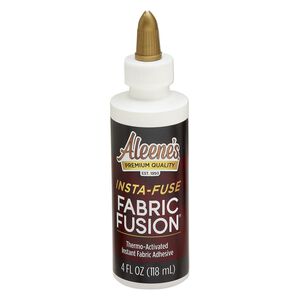 Adhesive 1pkg1, Aleene's® Insta-Fuse Fabric Fusion®. Sold per 4 fl oz bottle.
