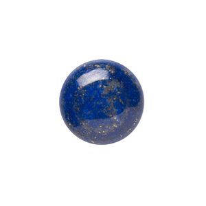 Lapis lazuli 1pkg1, calibrated round cab natural 18mm