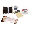 Mystery Grab Bag, jewelry-making cord and thread 1pkg5 mixed materials, mixed colors, 0.5-17mm mixed shapes / lengths. image number 0