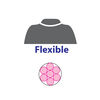 Beading wire, Accu-Flex&reg; 1pkg1, nylon and stainless steel, clear, 7 strand, 0.007-inch diameter, 100-foot spool. image number 1
