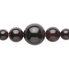 Garnet 1pkg1, round bead 15.5-16 inch graduated 5-14mm image number 1
