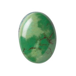 Turquoise 1pkg1, calibrated oval cab 30x22mm