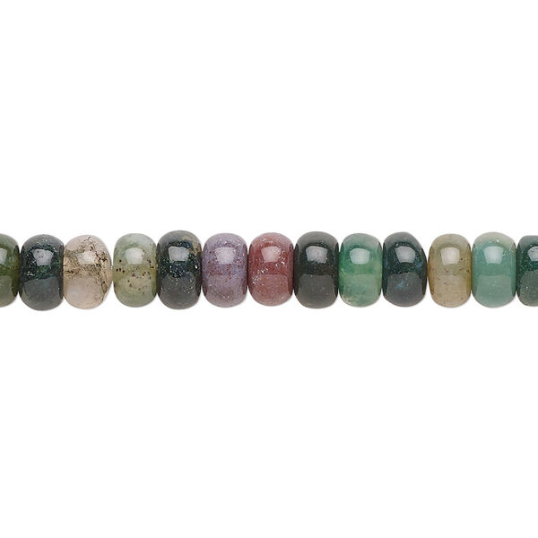 Fancy jasper 1pkg1, rondelle bead natural B grade, 15.5-16 inch 6x3.5mm image number 0