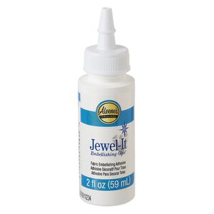 Adhesive, Aleene's® Jewel-It®, pkg/2-fluid-ounce bottle.