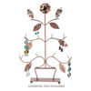 Display, necklace / bracelet / earring, antiqued copper-finished steel, 17 x 11-1/2 x 3-inch leafy tree with rose. Sold individually. image number 1