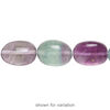 Rainbow fluorite 1pkg1, tumbled nugget bead natural 15.5-16 inch medium image number 1