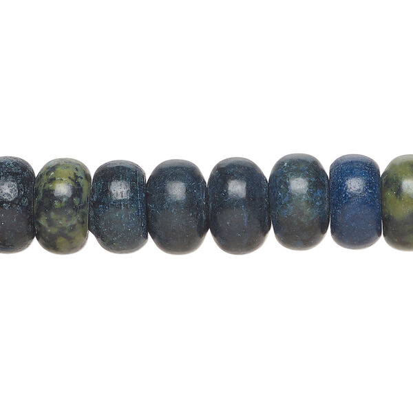 Serpentine 1pkg1, rondelle bead, 15 inch 10x5mm-11x7mm image number 0