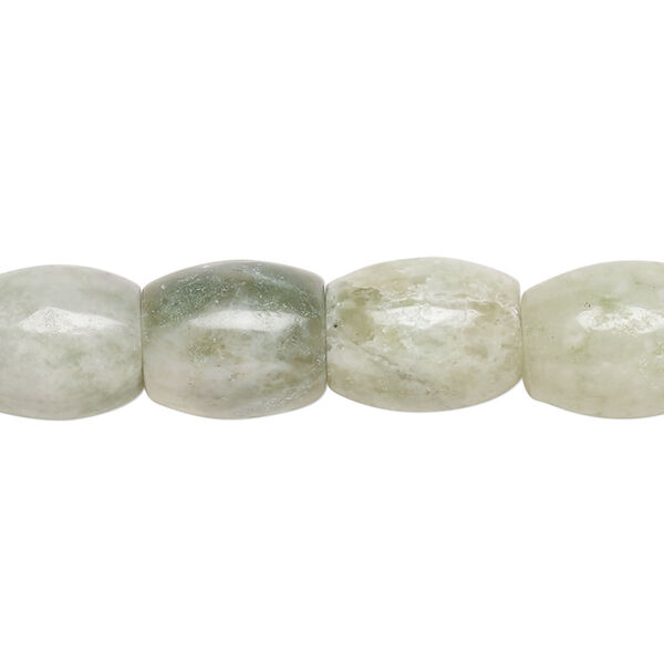 Bead, sesame jasper (natural), 12x10mm-13x11mm machine-cut barrel, F grade, Mohs hardness 6-1/2 to 7. Sold per 15-inch strand, approximately 30 beads. image number 0