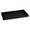 Display tray, plastic, black, 14-3/4 x 8-3/8 x 1 inches. Sold individually. image number 0