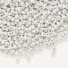 Seed bead, Preciosa Ornela Czech glass, 1pkg500g, 2.8-3.2mm rocaille, opaque matte terra dyed stone dust chalkwhite (06441) image number 0