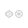 Bead 1pkg120 crystal urban grey, Crystal Passions&reg; 6mm XILION bicone 5328 image number 1
