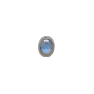 Labradorite 1pkg1, hand-cut calibrated oval cab natural 10x8mm